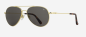 Preview: Lunettes de soleil American Optical General Gold/Grey polarized 58/14