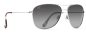 Preview: Sonnenbrille Maui Jim Cliff House GS247-17 silber NEUTRALES GRAU