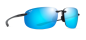 Preview: Sonnenbrille Maui Jim Ho'okipa XLarge 456-14 grau transparent Blue Hawaii