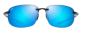 Preview: Sonnenbrille Maui Jim Ho'okipa XLarge 456-14 grau transparent Blue Hawaii