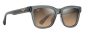 Preview: Sonnenbrille Maui Jim Hanohano shiny trans dark grey