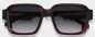 Preview: Sonnenbrille Einstoffen Giftmelker Burgundy