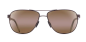 Preview: Sonnenbrille Maui Jim Castles 728-01M  Mattes Schokobraun  HCL® Bronze