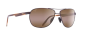 Preview: Sonnenbrille Maui Jim Castles 728-01M  Mattes Schokobraun  HCL® Bronze