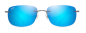 Preview: Sonnenbrille Maui Jim Ohai B334-02D Gunmetal BLUE HAWAII