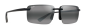 Preview: Lunette de soleil Maui Jim Laulima MJ626-02 Matte black NEUTRAL GREY