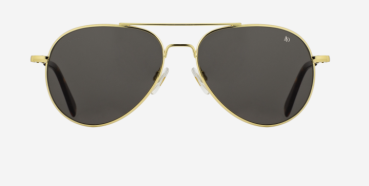 Lunettes de soleil American Optical General Gold/Grey polarized 58/14