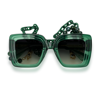 Sonnenbrille Einstoffen Voyante Green inkl. Brillenkette