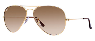 Sonnenbrille Ray Ban AVIATOR LARGE METAL 001/51