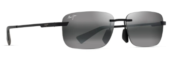 Sonnenbrille Maui Jim Lanakila matte black with grey