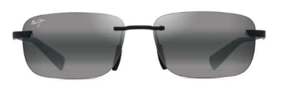 Sonnenbrille Maui Jim Lanakila matte black with grey