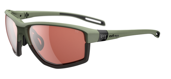 Sonnenbrille evil eye elate ng forest green matt LST active silver