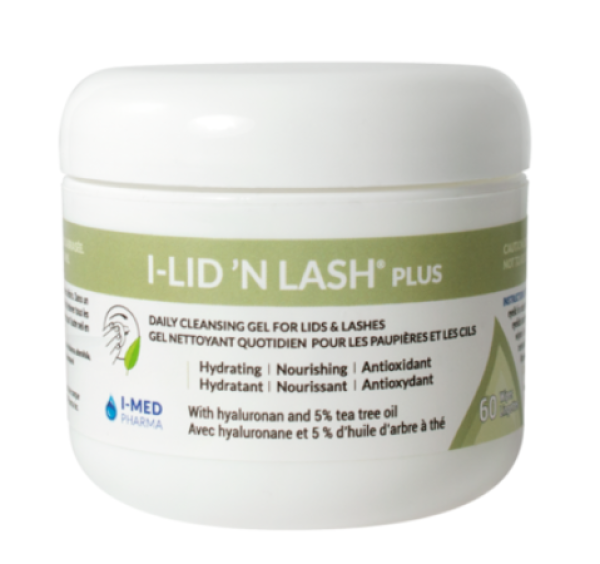 i-Lid'n Lash Plus mit 5% Teebaumöl 60 Tüchlein