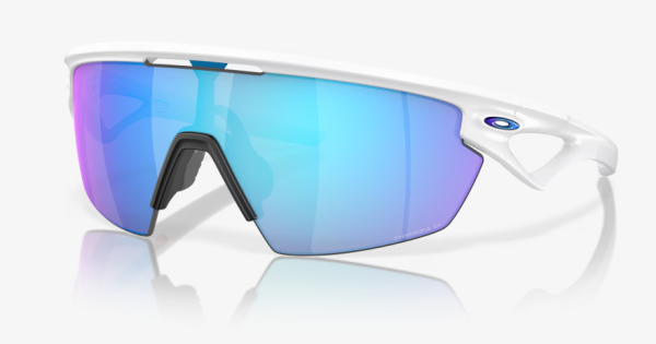 Lunettes de soleil Oakley Sphaera  matte white Prizm Sapphire Polarized