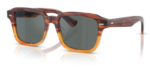 Sonnenbrille Oliver Peoples Errisson Dark amber gradient