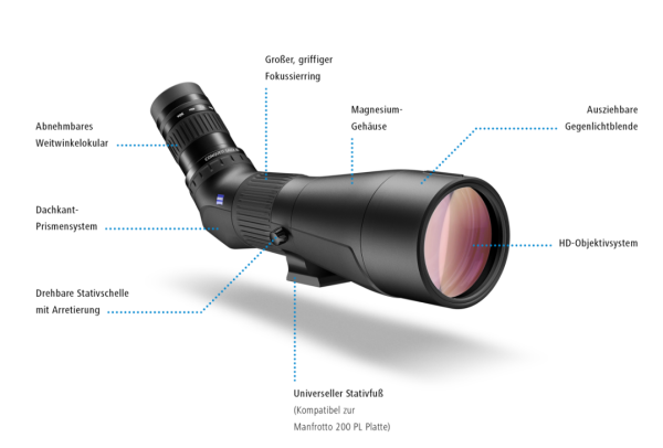 ZEISS Conquest Gavia 85 inkl. 30-60x