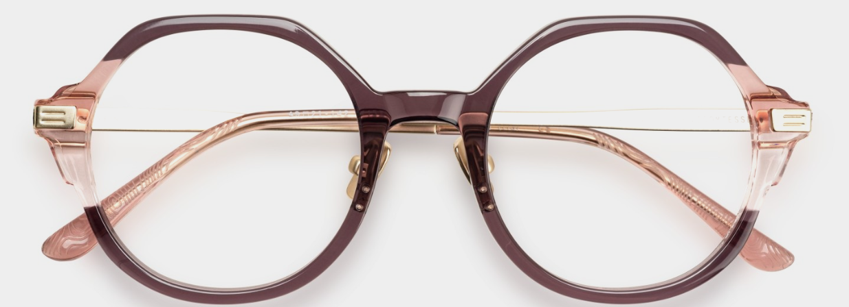 Brillenfassung Einstoffen Vicomtesse #6918 (115) Brown & Walnut