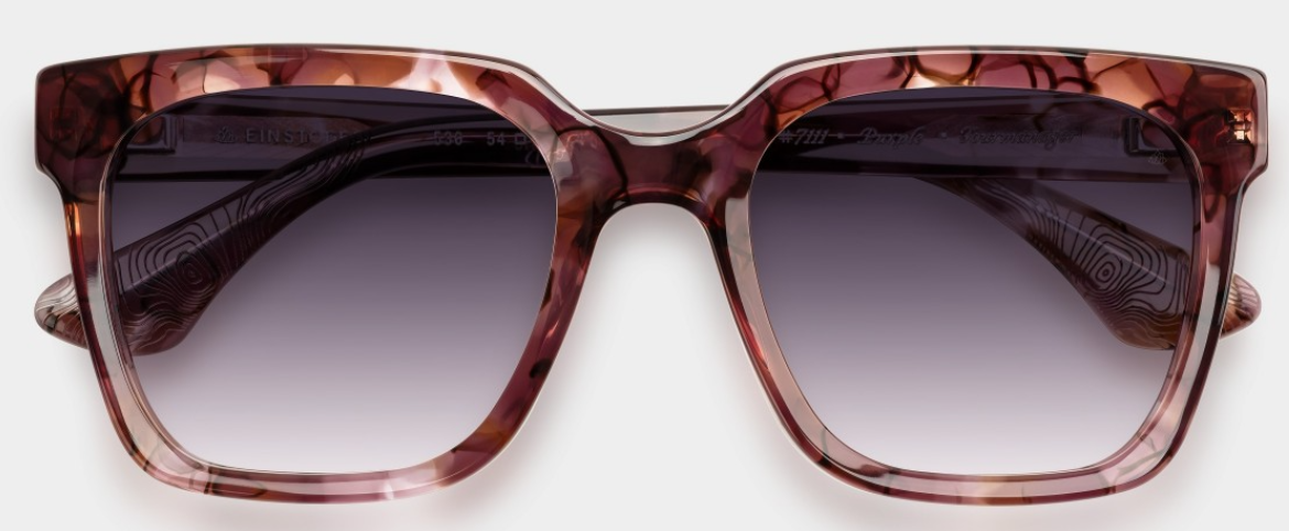 Sonnenbrille Einstoffen Tourmanager Purple #7111 (530)