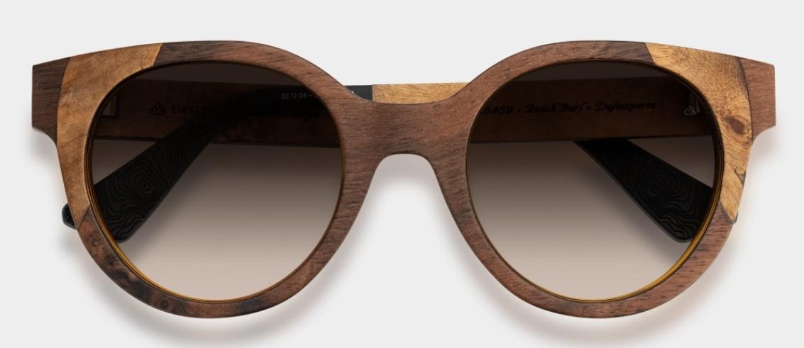Sonnenbrille Einstoffen Duftexperte Peach Burl #6489 (105)