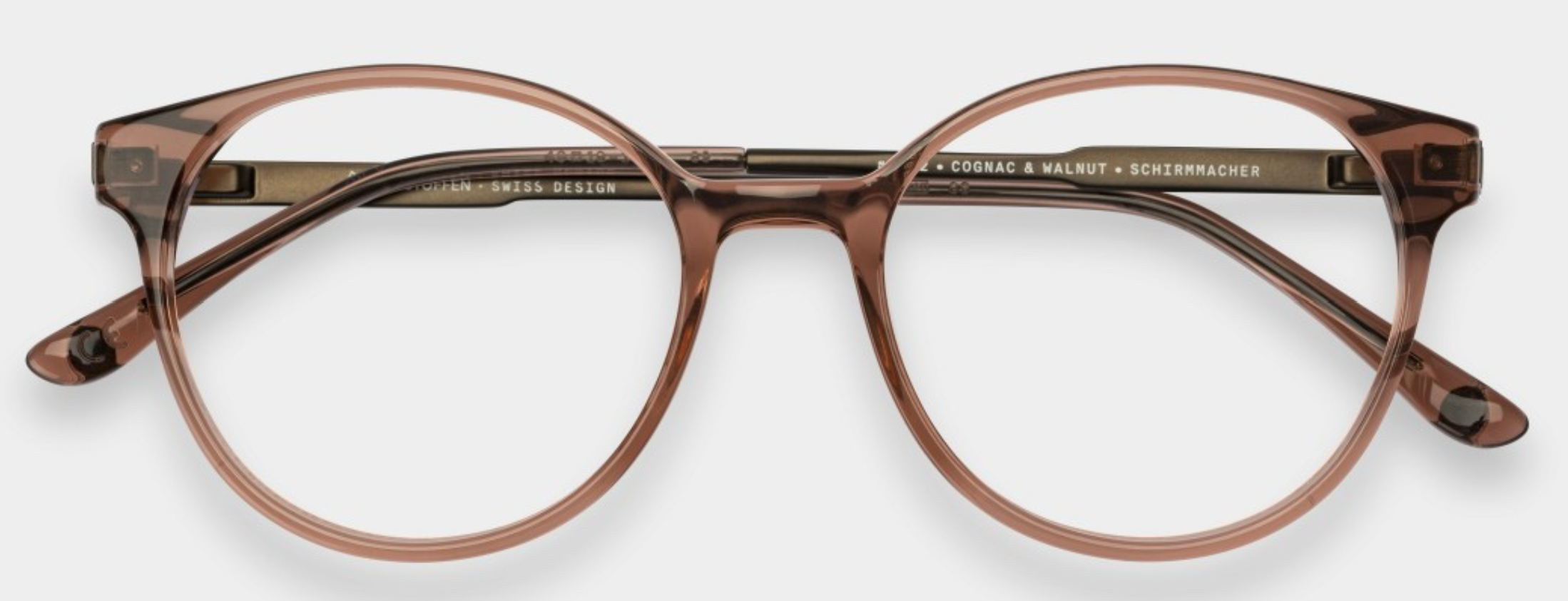 Brillenfassung Einstoffen Schirmmacher Cognac&Walnut #5992 (120)